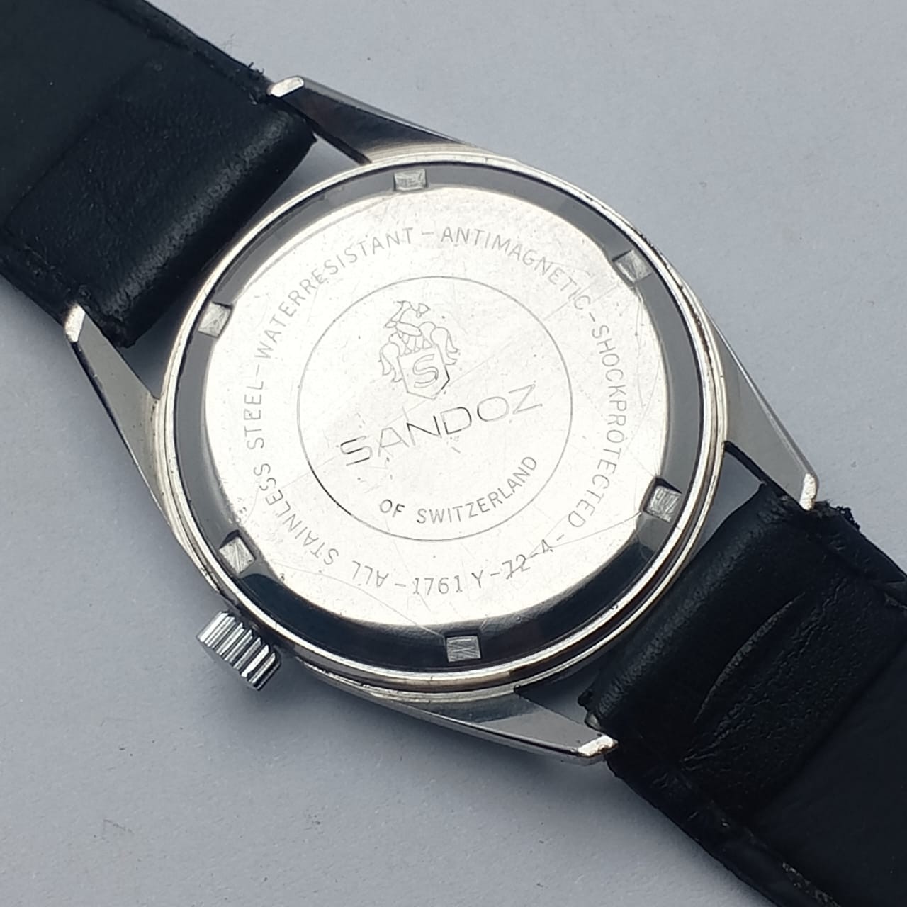 Henri Sandoz & Fils Manual Winding 1761Y-72-4 Vintage Men’s Watch BLL103KS7