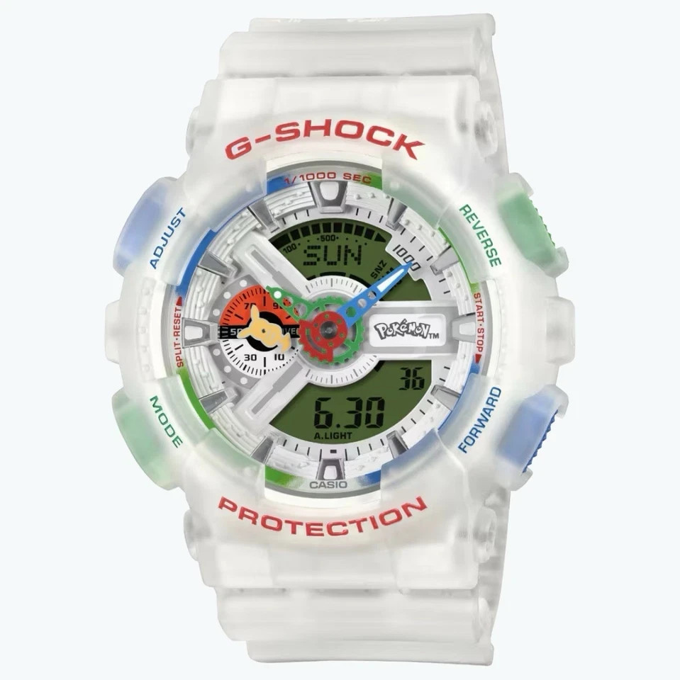 Casio G-SHOCK x Pokemon GA110PKM-7A IN HAND ✅