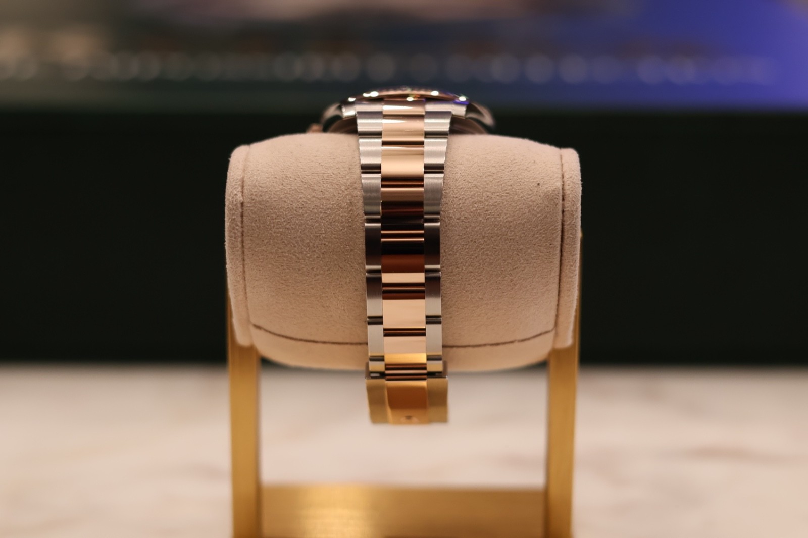 Rolex Datejust 41 Two Tone Rose Gold Wimbeldon Oyster 126331 Full Set 2024 mint