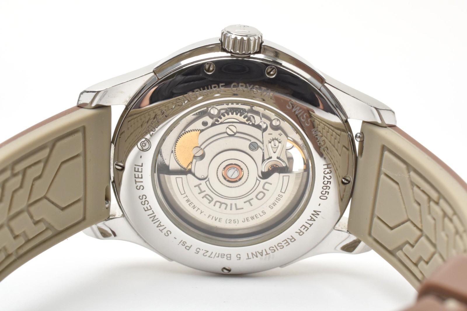 In BOX!![N MINT] HAMILTON Jazzmaster Viewmatic H325650 Men’s Watch From Japan