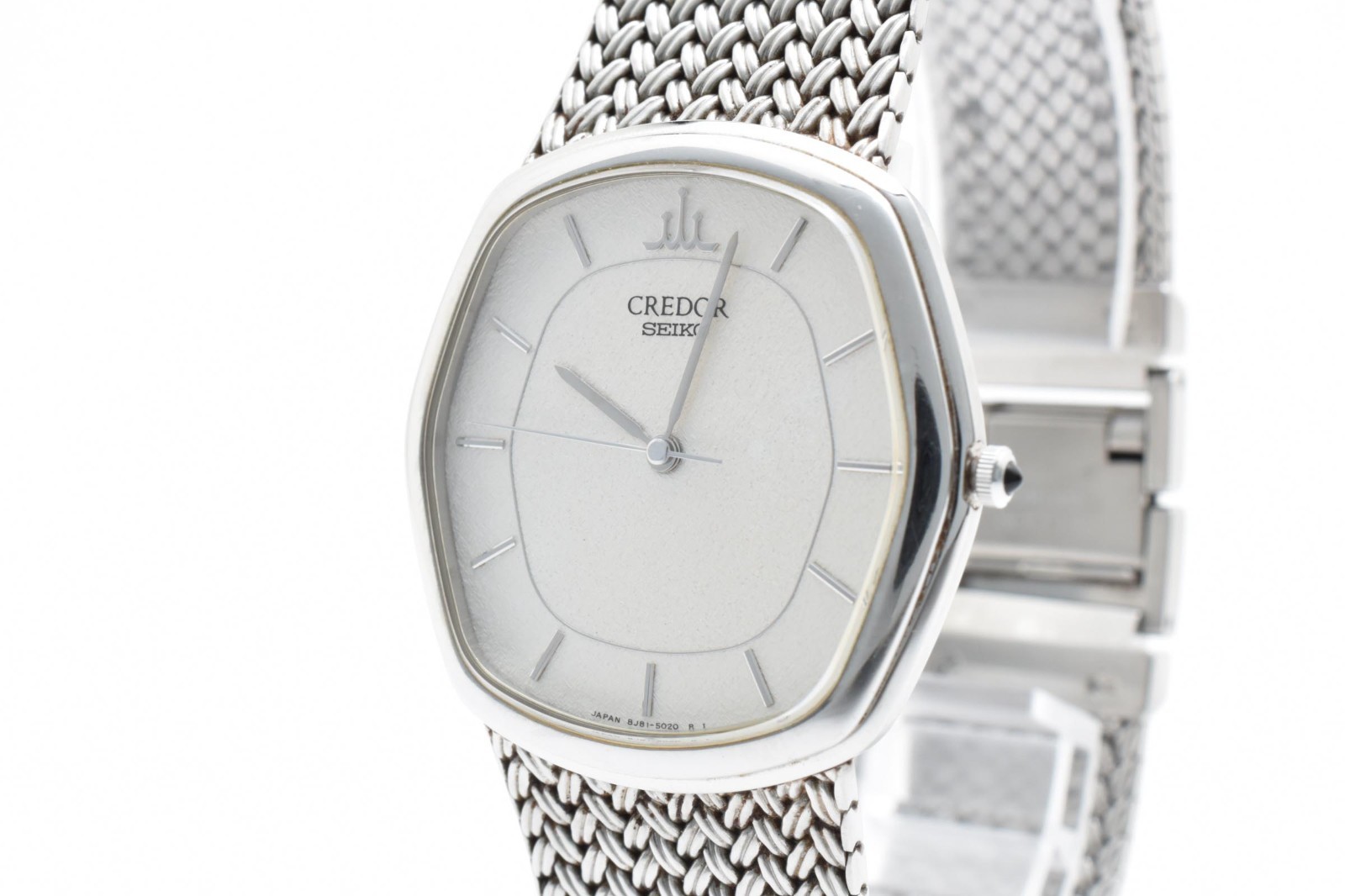Vintage [Near Mint] Seiko Credor 8J81-5030 White Dial Men’s Quartz Watch From JP