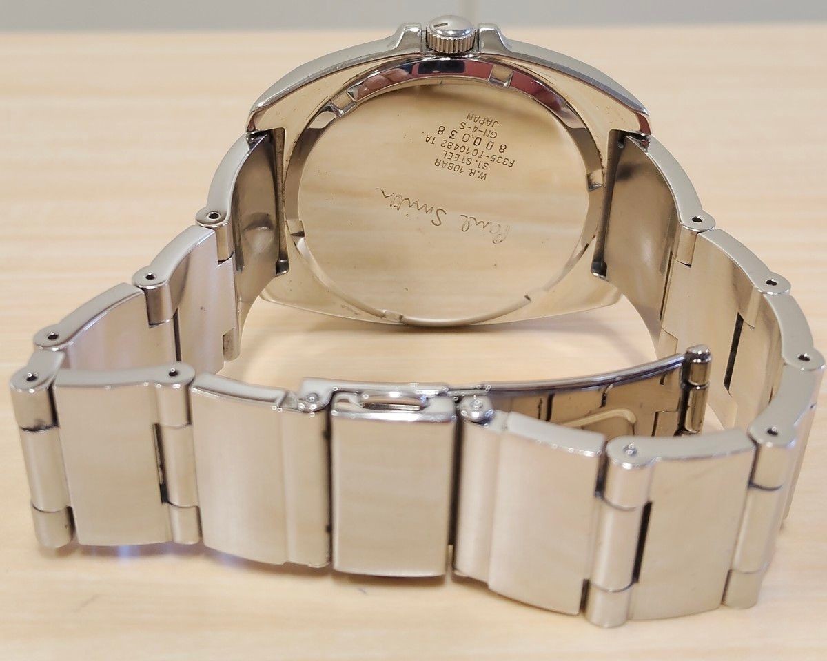 Paul Smith Five Eyes Horizontal Quartz Silver Dial Timepiece