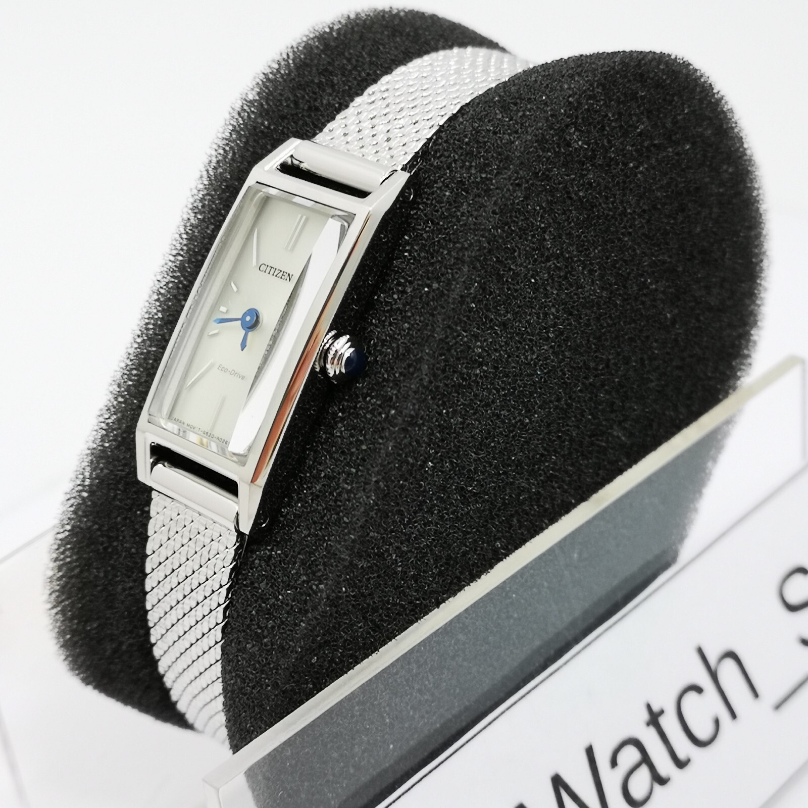 CITIZEN Key Kii: Eco-Drive EG7040-58A Silver Solar Women’s Watch New in Box