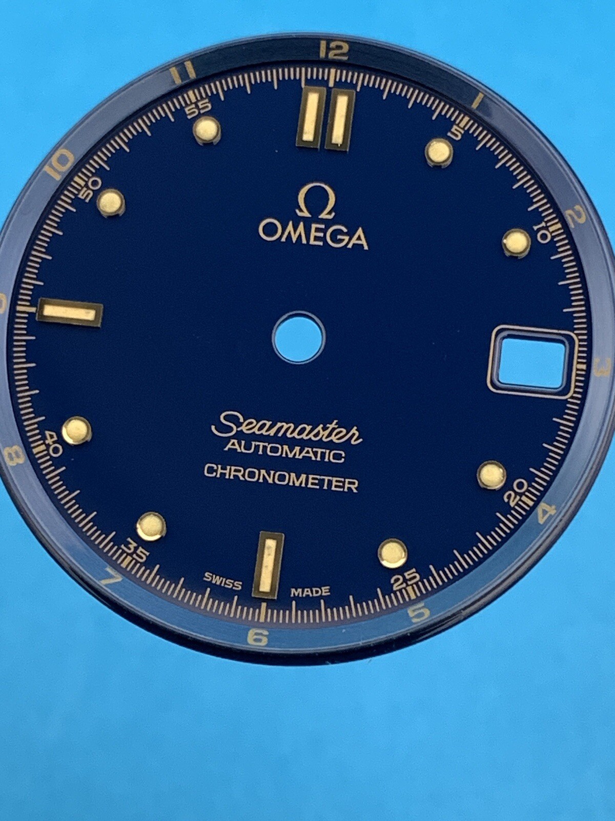 Genuine Omega Dial Seamaster Automatic Chronometer Dark Blue 285mm (T5)