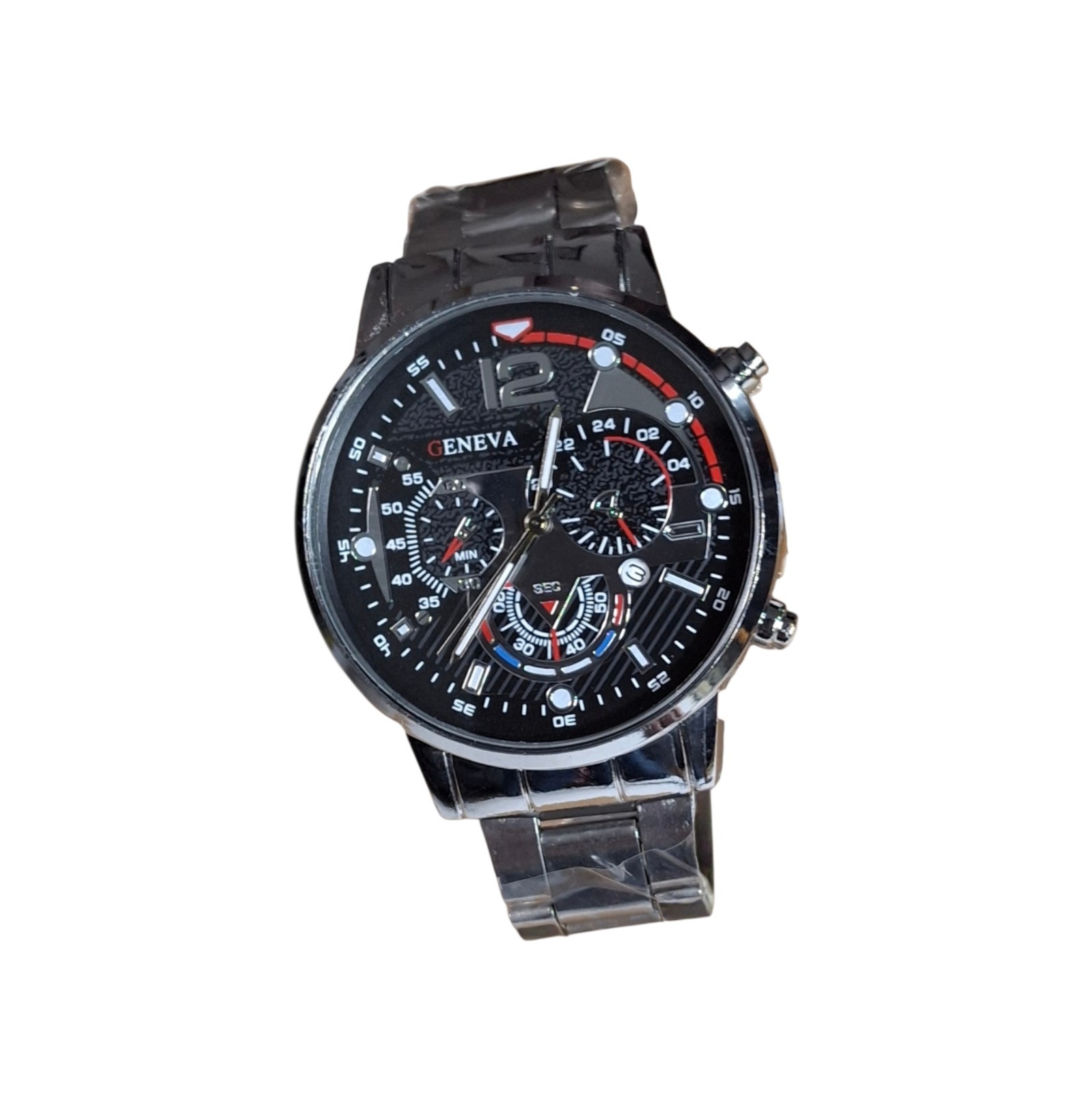 waterproof mens watch stainless steel quartz classic luminous bussiness silver
