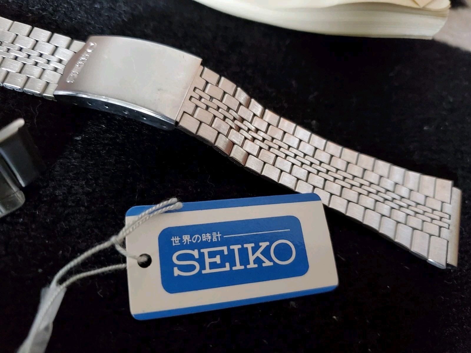 Seiko A239-502A World Time Digital Stainless Watch Made In Japan w/Box