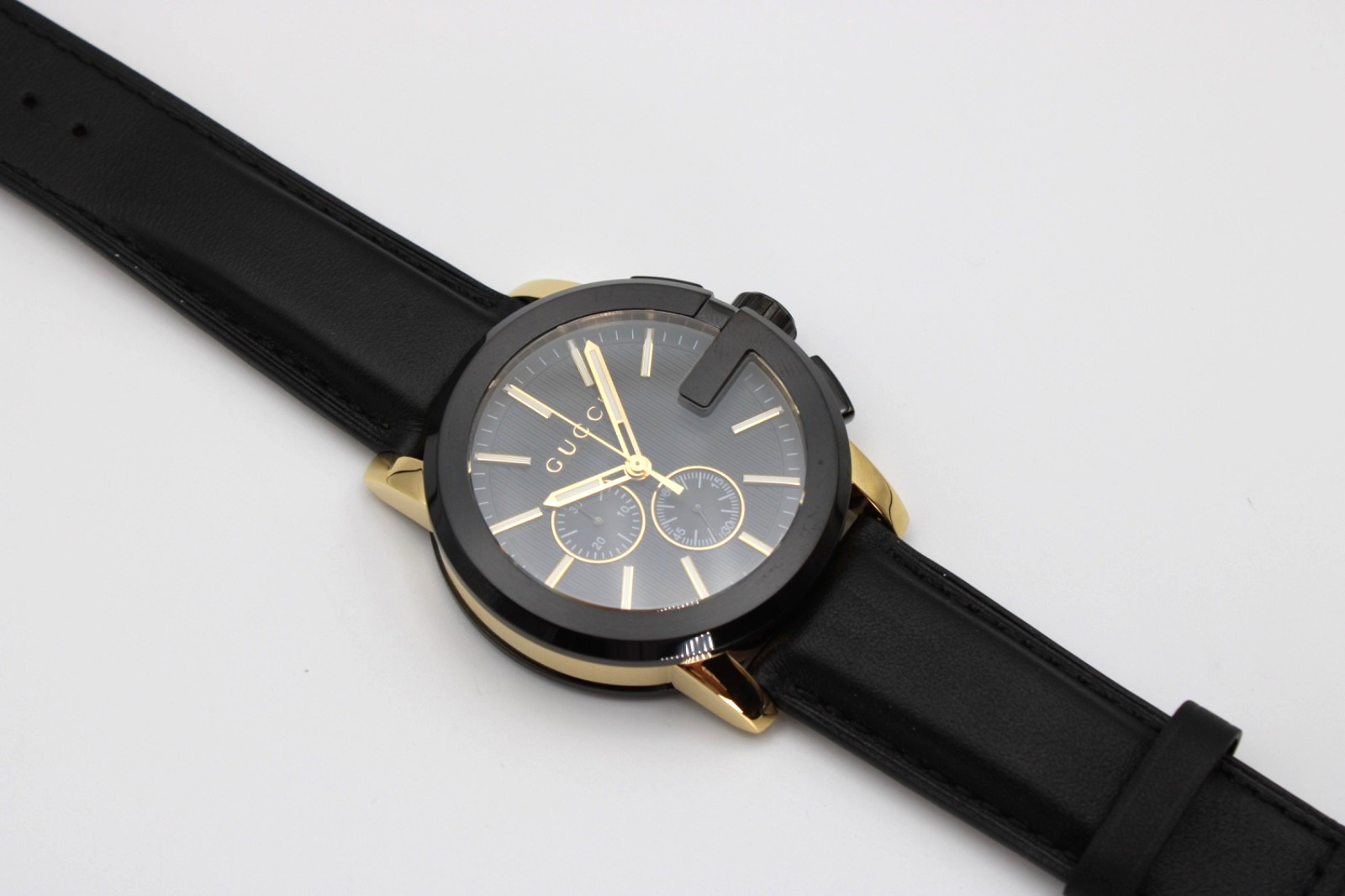 GUCCI G-Chrono YA101203 Black Dial Men’s Watch 44mm