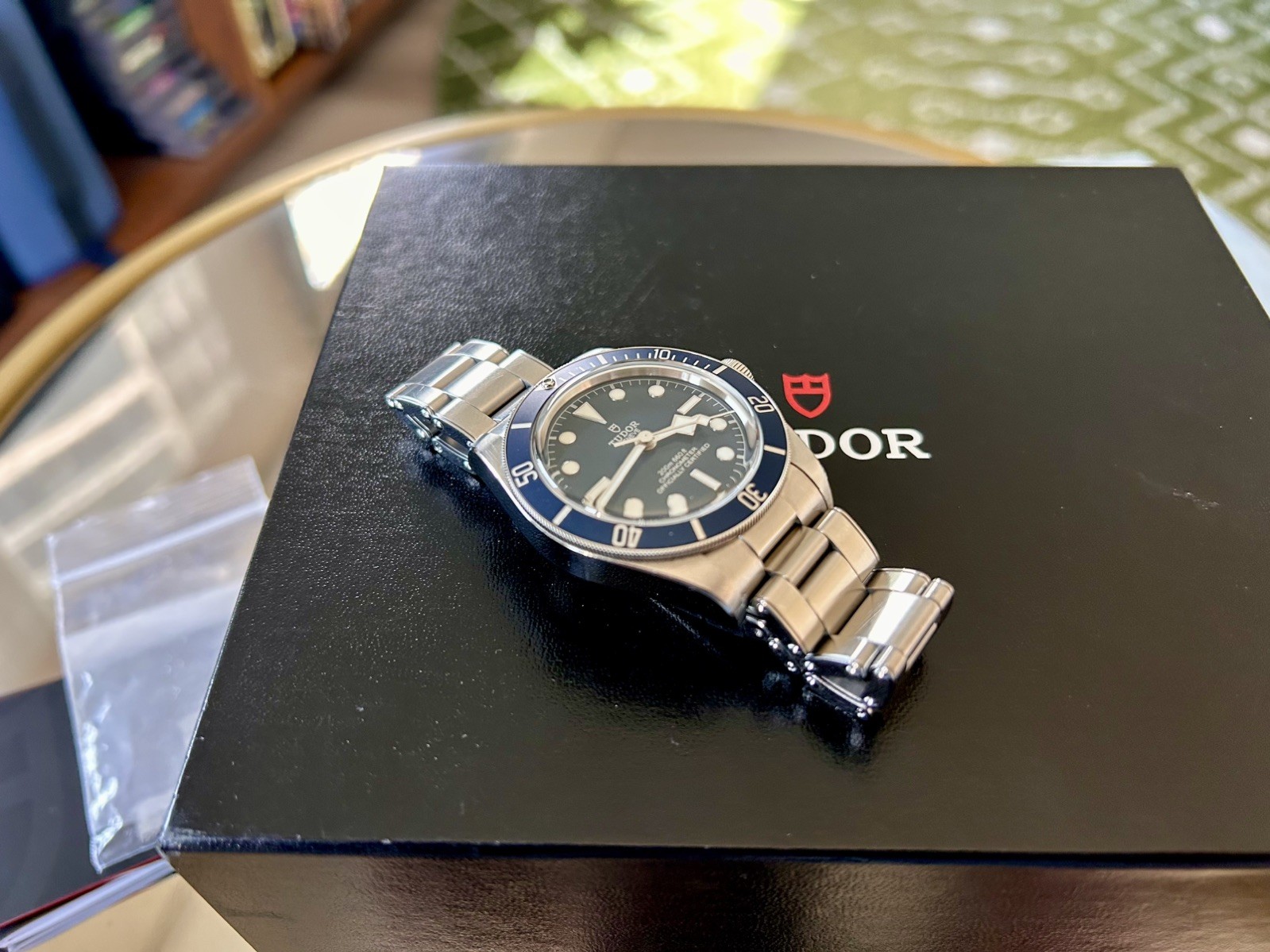 TUDOR Black Bay 58 Blue 79030b With Box And Papers