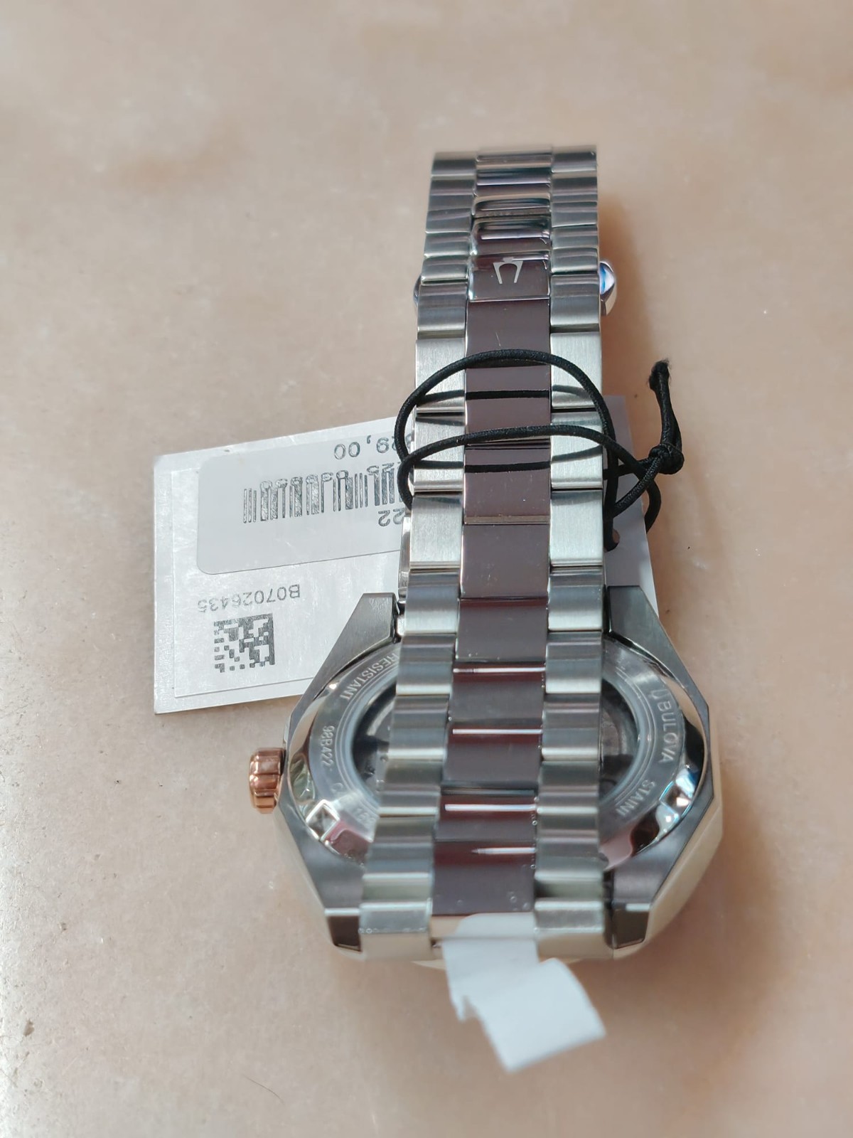 Bulova Surveyor Automatic Red Watch New Mens