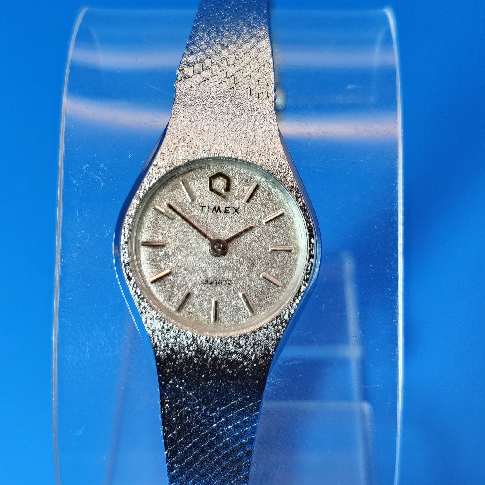 Vintage 1987 Timex K Cell Electronic Set 22mm Women’s Quartz Cocktail Watch