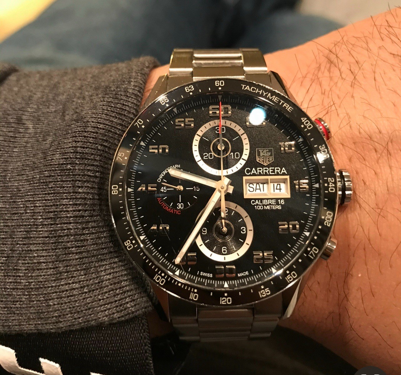 TAG Heuer Carrera Men’s Black Watch – CV2A1R.BA0799