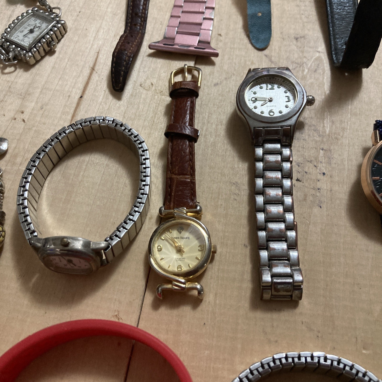 Vintage Watch Lot Untested, Various Brands