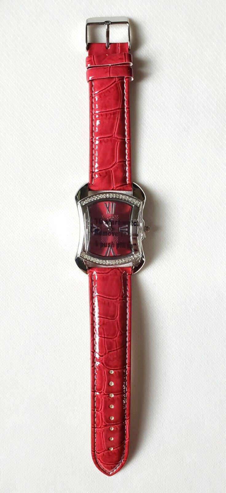2 New Womens Burgi BTV020AM Yellow Bangle & BTV011B Red Leather Strap Watches