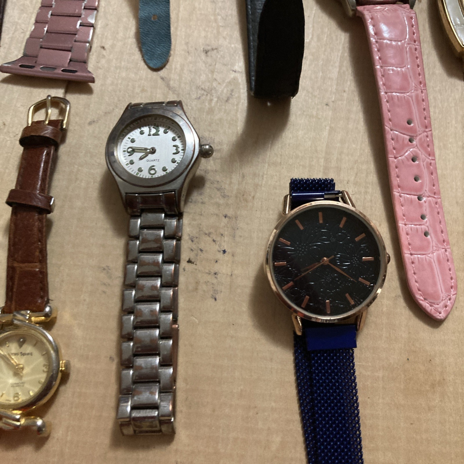 Vintage Watch Lot Untested, Various Brands