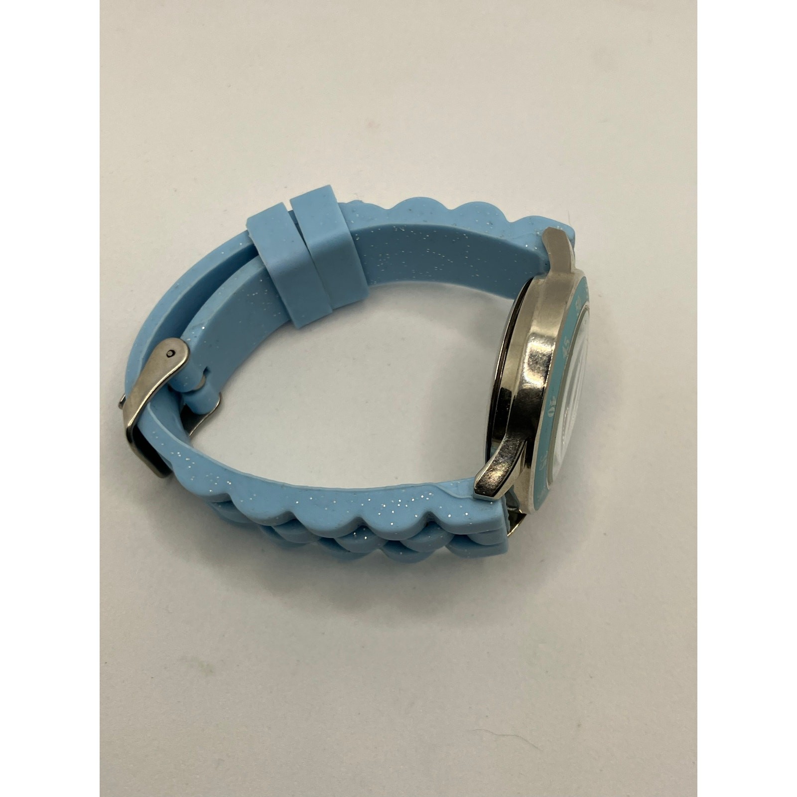 Frozen Disney Watch Girl TEEN Women’s Blue Analog Ana Elsa *new battery*