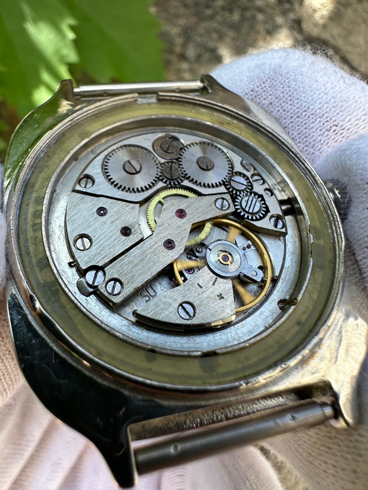 Vintage Mechanical Watch Pulsometer Slava Medical 29 Stones Shockproof