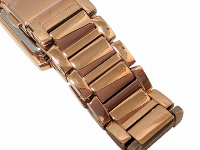 Lunage Watch Diamond Bezel AD 018 PG Color Rose Gold Color with Diamonds 0.60ct