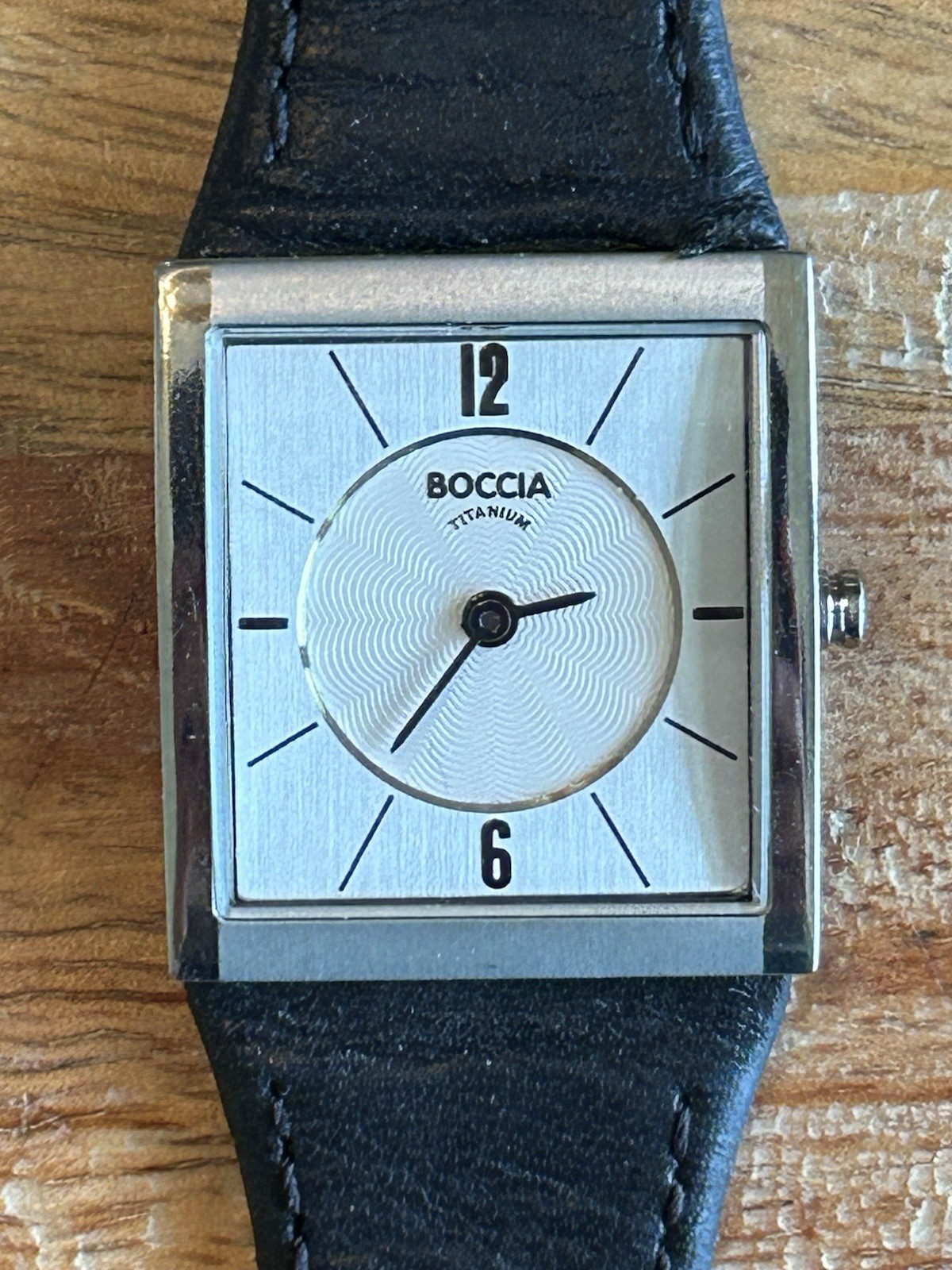 Boccia Titanium 5 Bar 3148 01 Quartz Watch New 24mm Never Worn New Battery