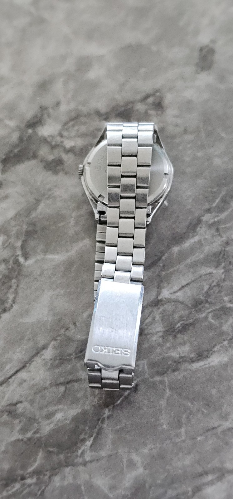 Seiko Watch Women 24mm Silver Dial Silver Tone Daydate 2626-0010 New Battery TG5