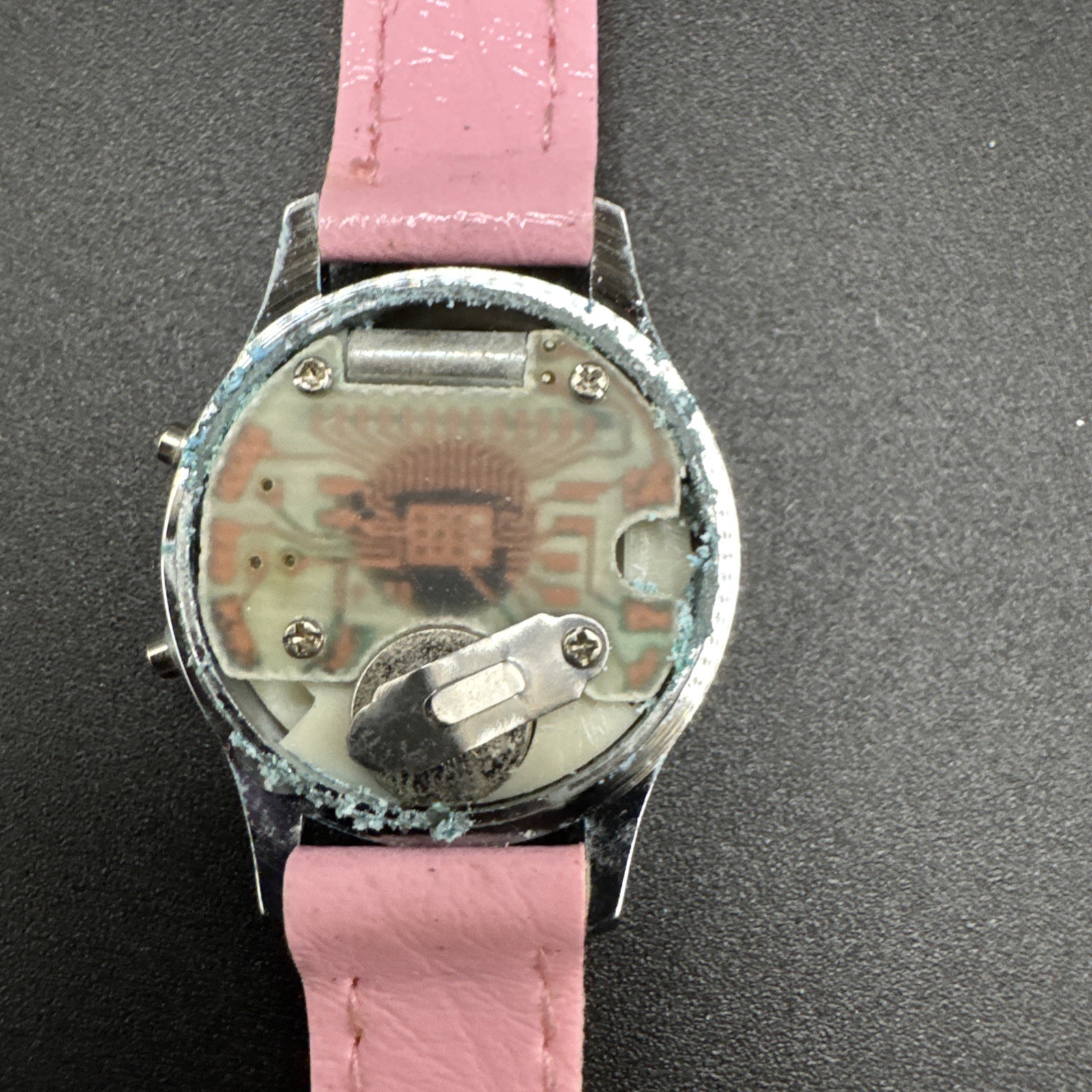 Vintage 1980s Cabbage Patch Kids Watch with Pink Band – Untested see pictures