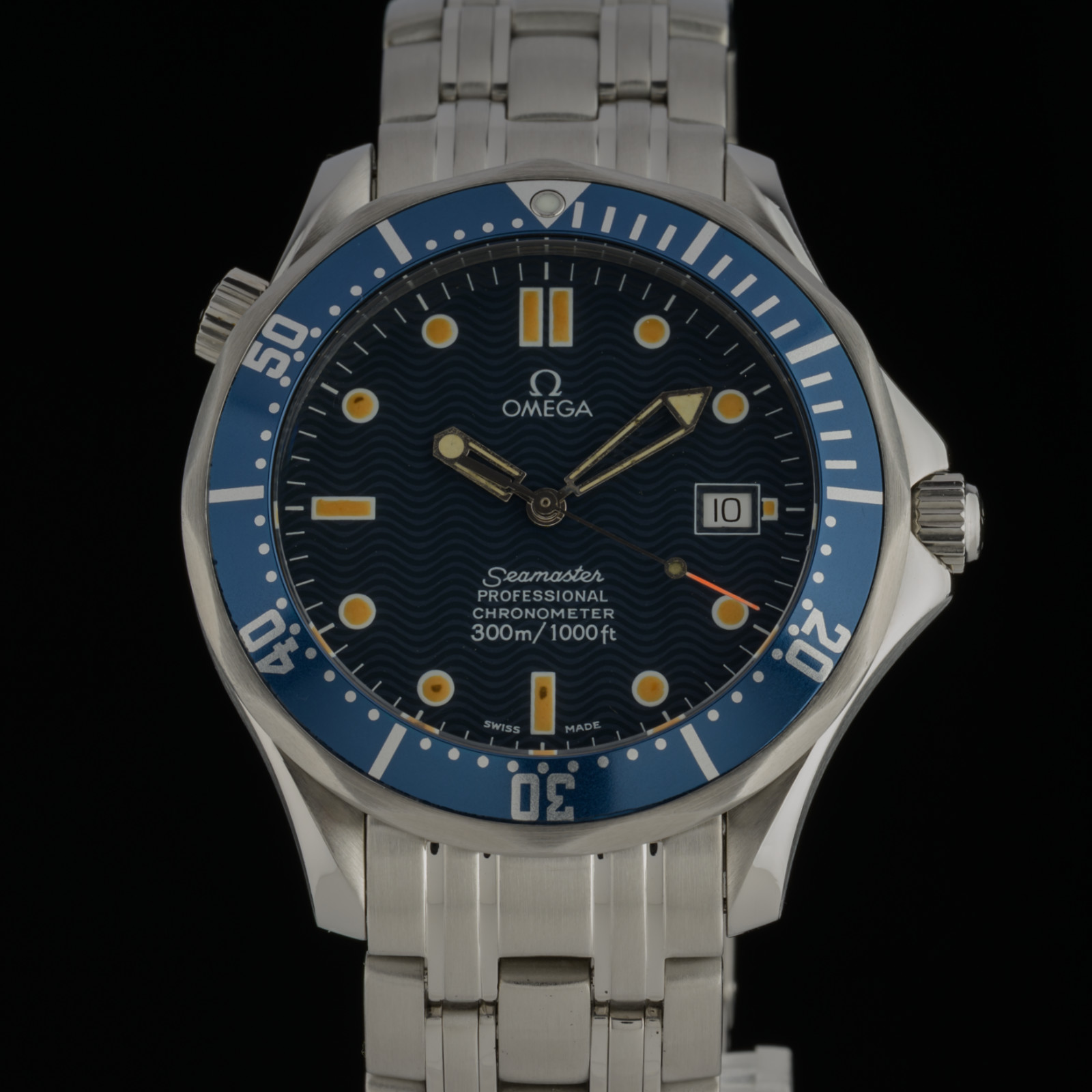 OMEGA Seamaster Pro 2531.80 Blue Wave Dial 41mm Automatic Men’s Watch