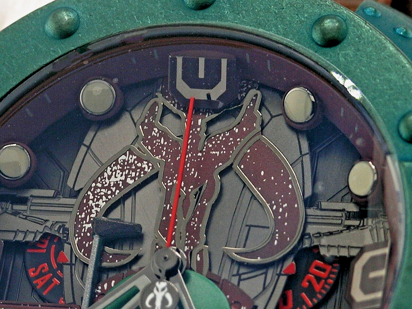 NEW INVICTA 44298 STAR WARS BOBA FETT SWISS CHRONOGRAPH STEEL LIMITED 52MM