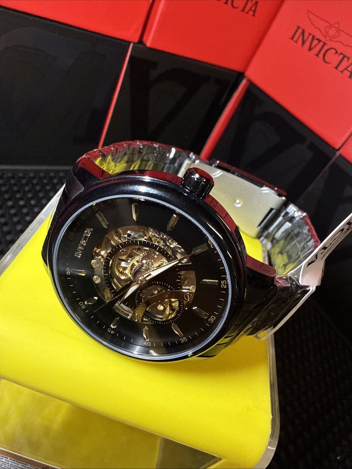 Invicta Objet D Art AUTOMATIC Skeleton Dial 43mm 69506