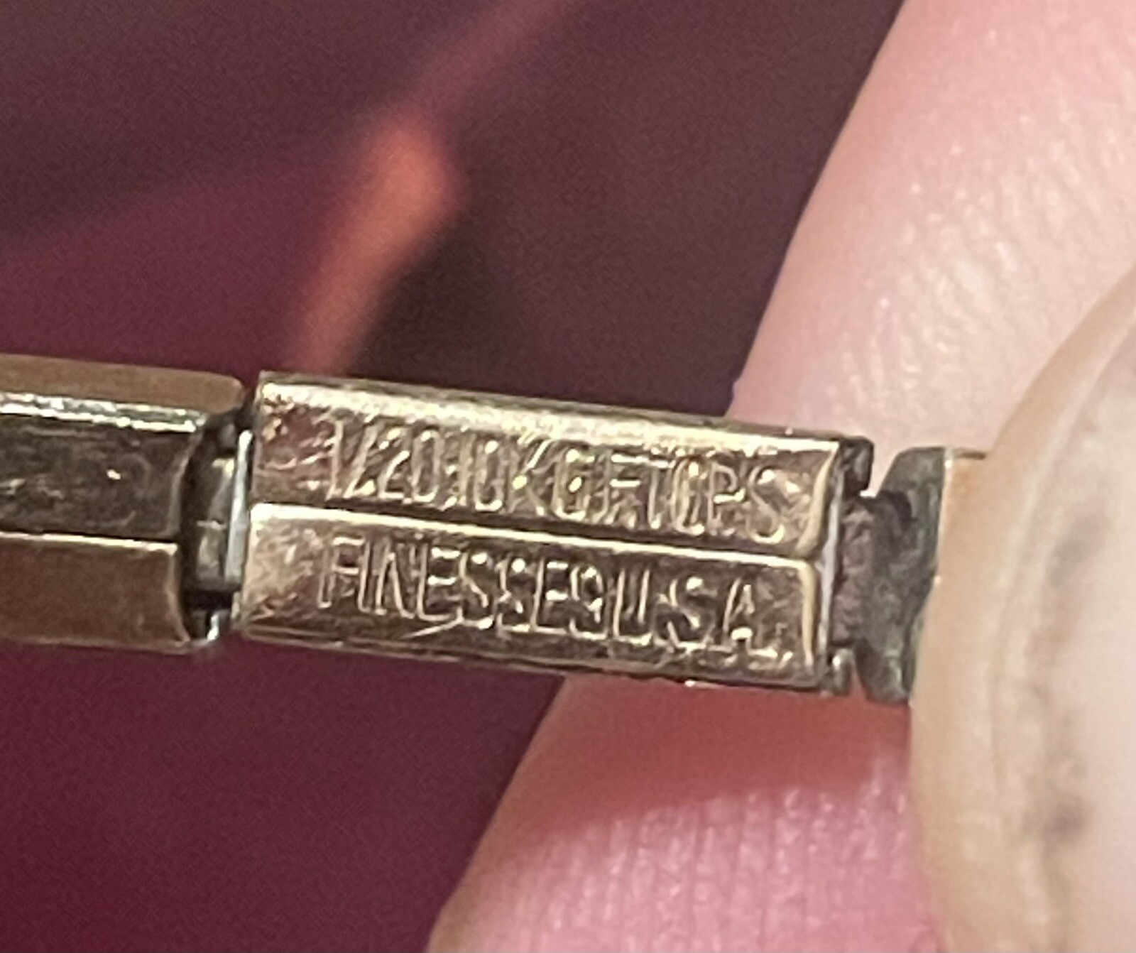 Ladies 17 Jewel Louis Swiss Made 1/20 10kGF FINESSES USA Band Tested Running
