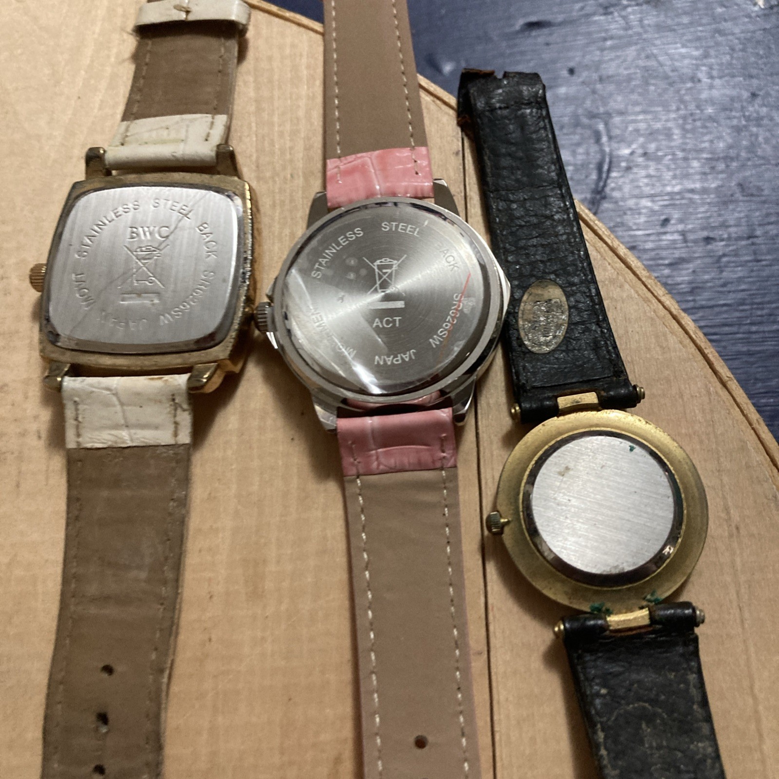 Vintage Watch Lot Untested, Various Brands