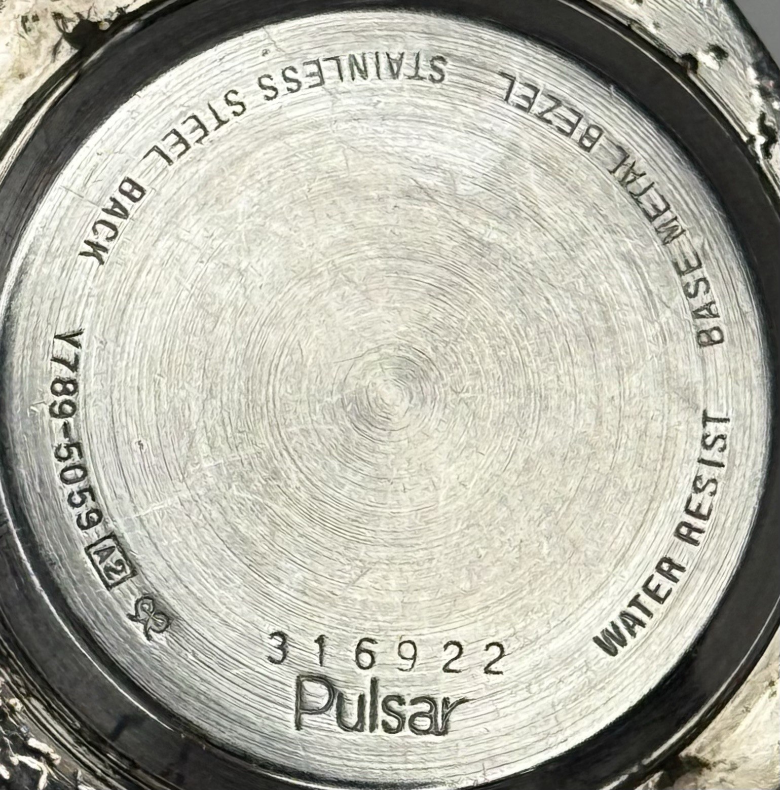1980s Vintage Pulsar (Seiko) LCD Digital Watch Y789-5059 A2 – Tested & Working