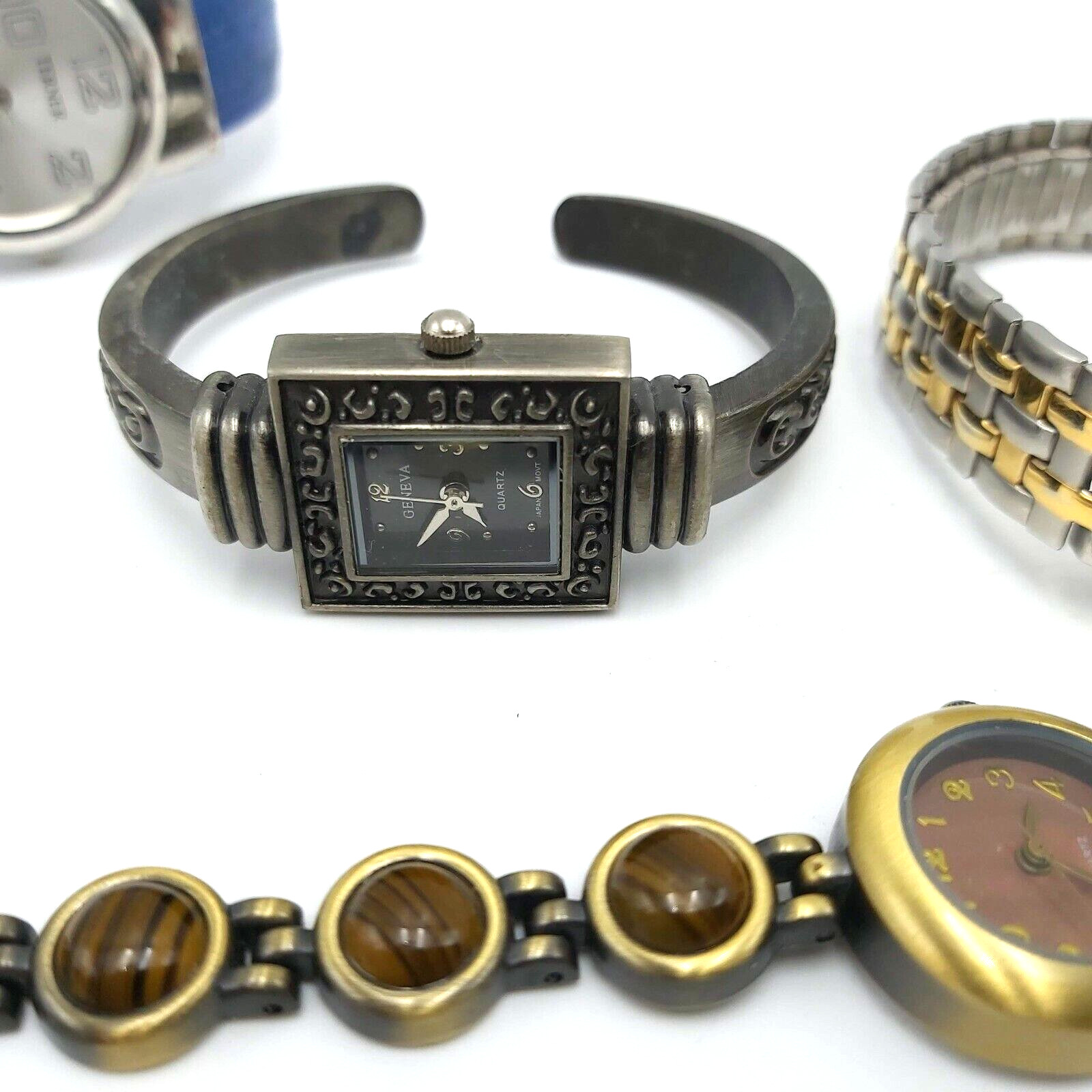 Woman Wrist Watches – Lot of 5 – Various Types and Movt Countries – No Batteries