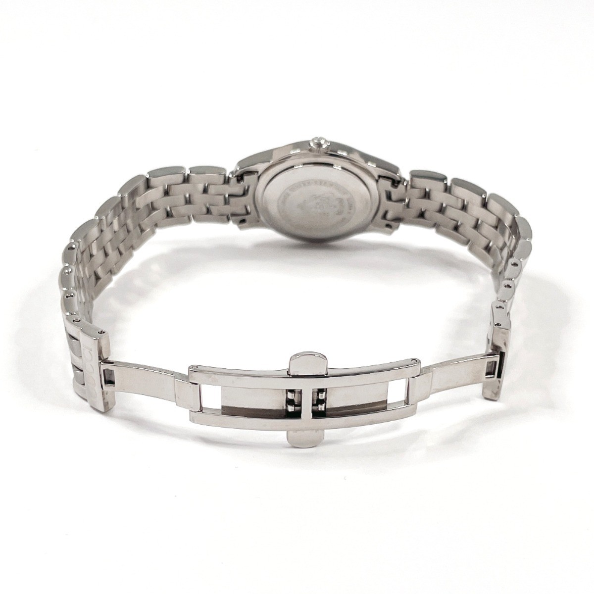 GUCCI GUCCI Watch 5500L Stainless Steel Silver Quartz Silver Dial Ladies Round