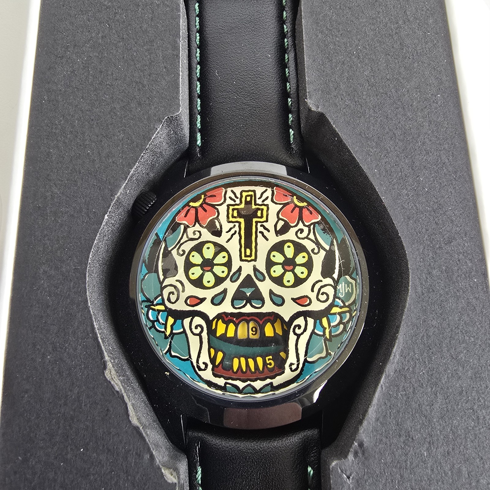MR. JONES WATCHES THE LAST LAUGH XL TATTOO AUTO «RARE» MUST SEE UNIQUE WATCH