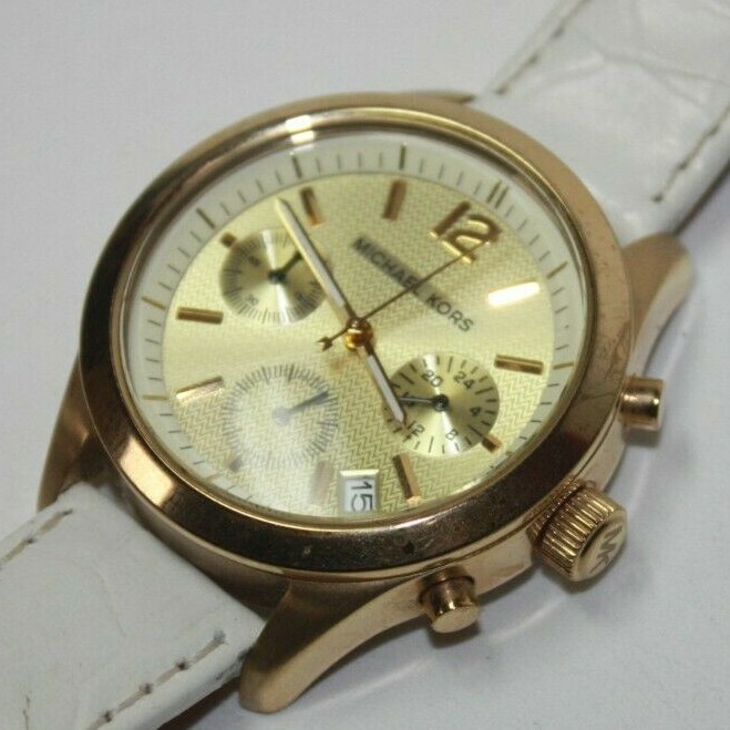Michael Kors Women’s Gold Tone Chronograph Multi-Dial Watch MK-5285 [061GRA]