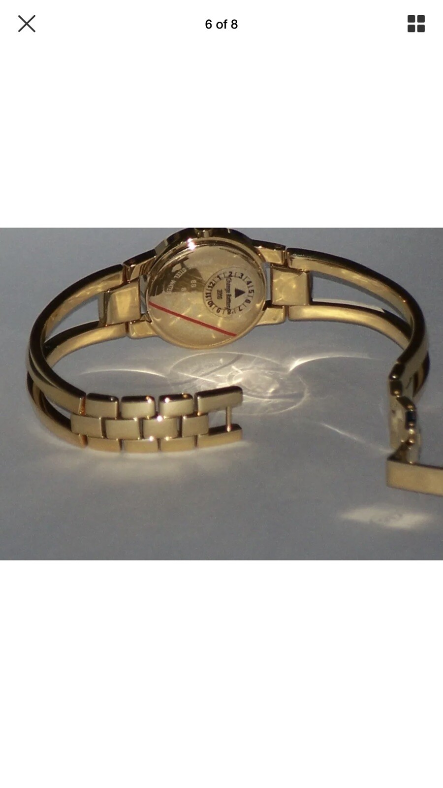 New Ladie’s Movado amorosa 0604758 0.27 Ct.apr.custom set Diamond Watch.