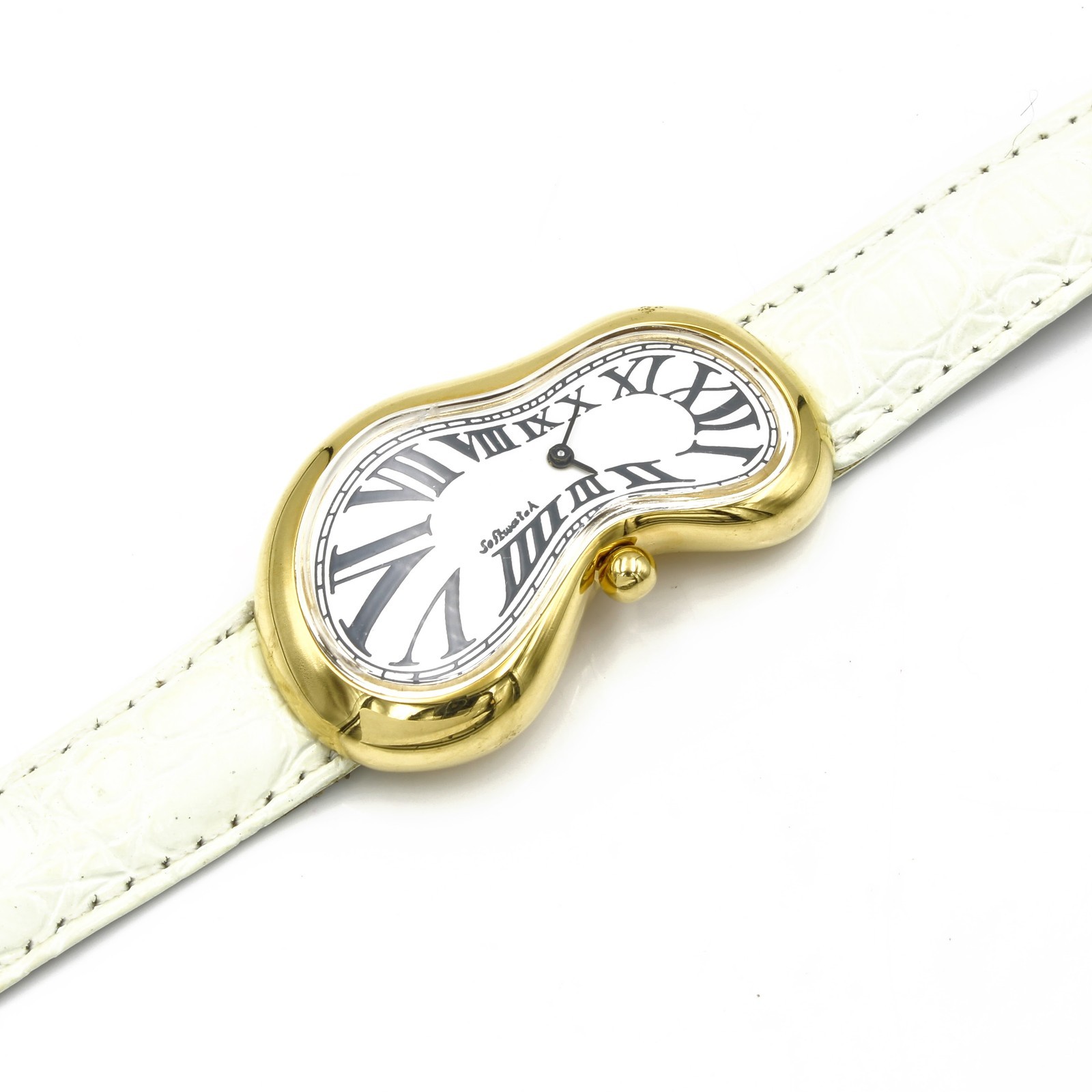 Exaequo Dali Softwatch 92006 White 27mm Case 5.75-7.5″ Wristwatch #WB5235-1