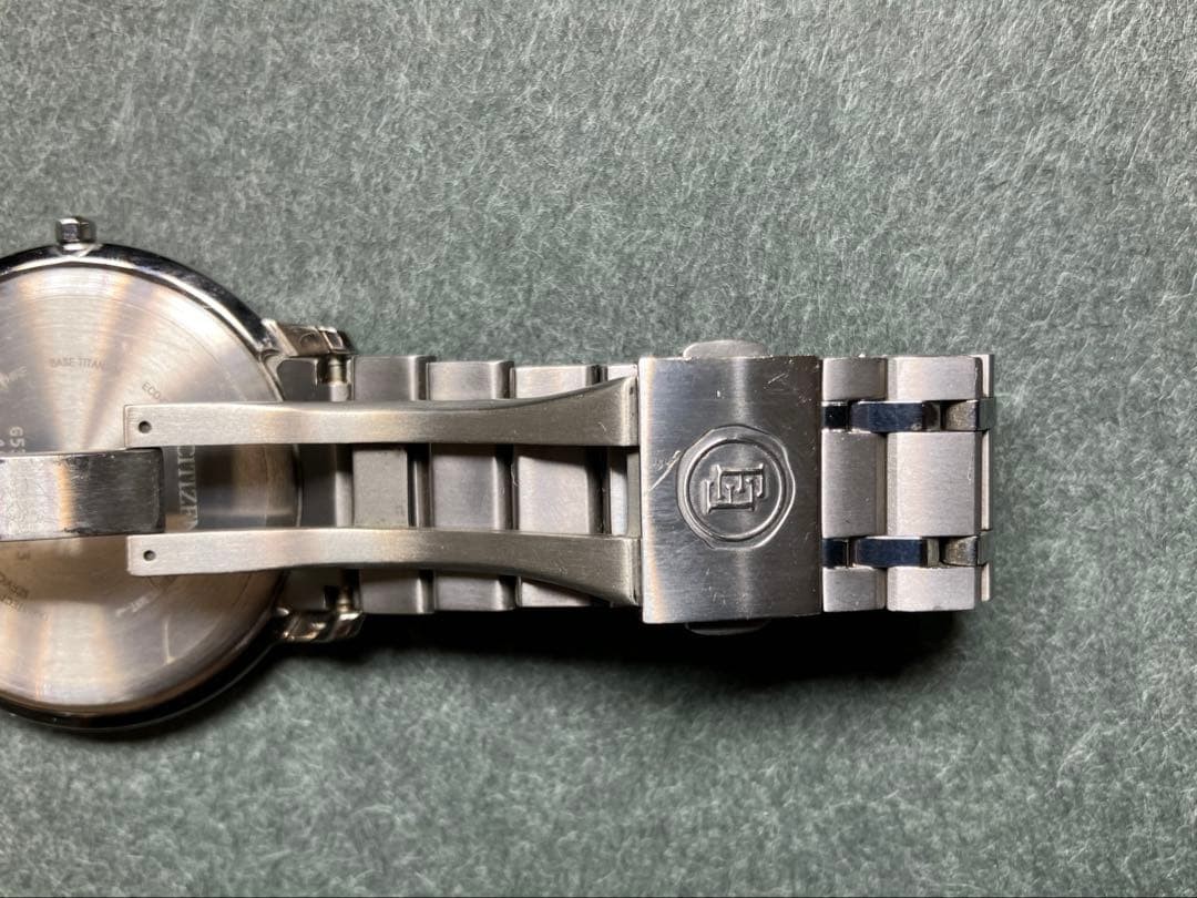 CITIZEN EXCEED AR4000-63L Silver Watch From Japan