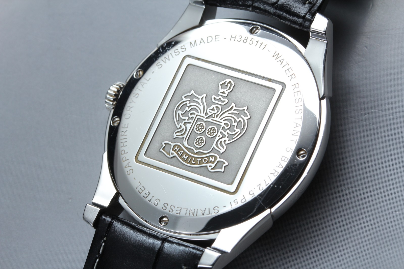 [Near MINT] Hamilton Jazzmaster H385111 Thinline White Dial Quartz Men’s watch