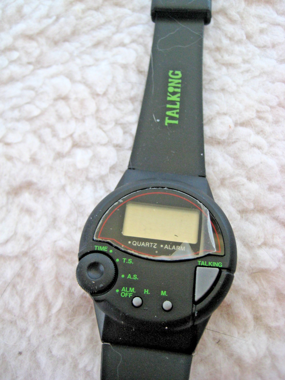 English Talking Speaking Quartz Watch NWOB Untested