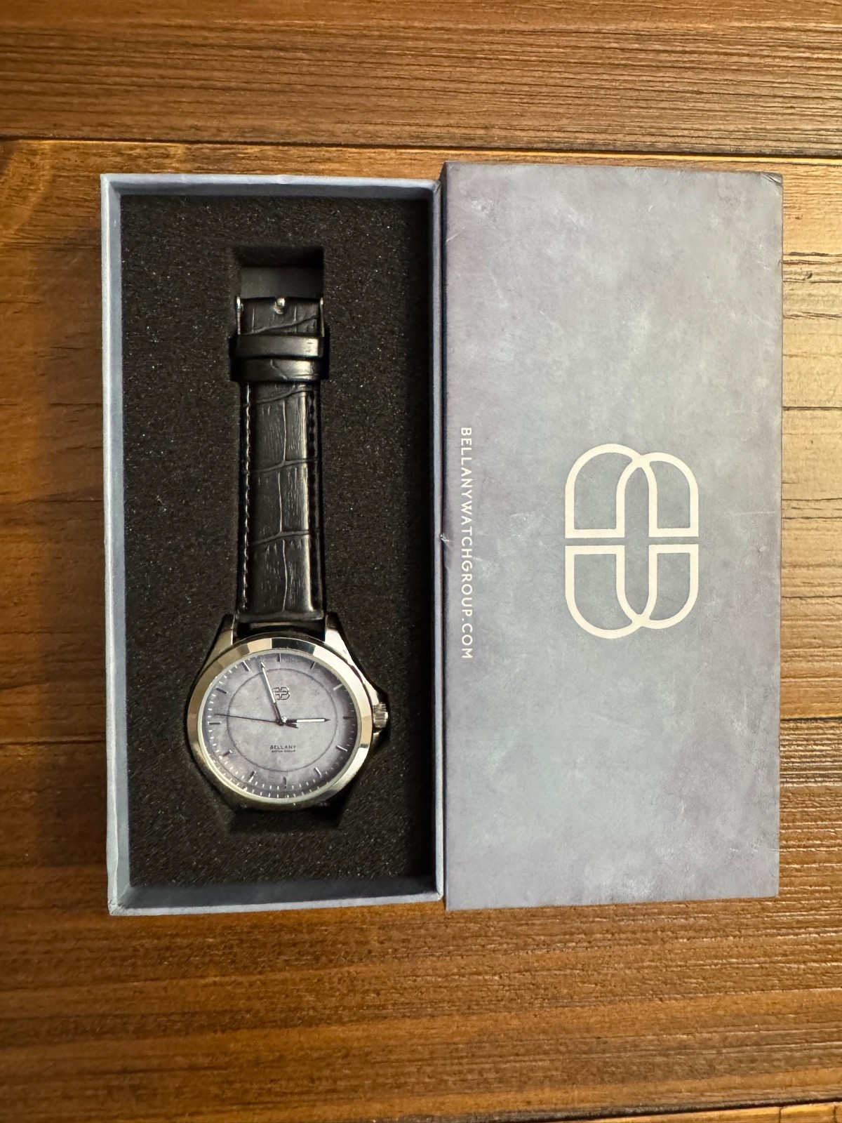 NEW Bellany Watch Group Men’s Watch Black Band Model BWG-238 w/Original Box