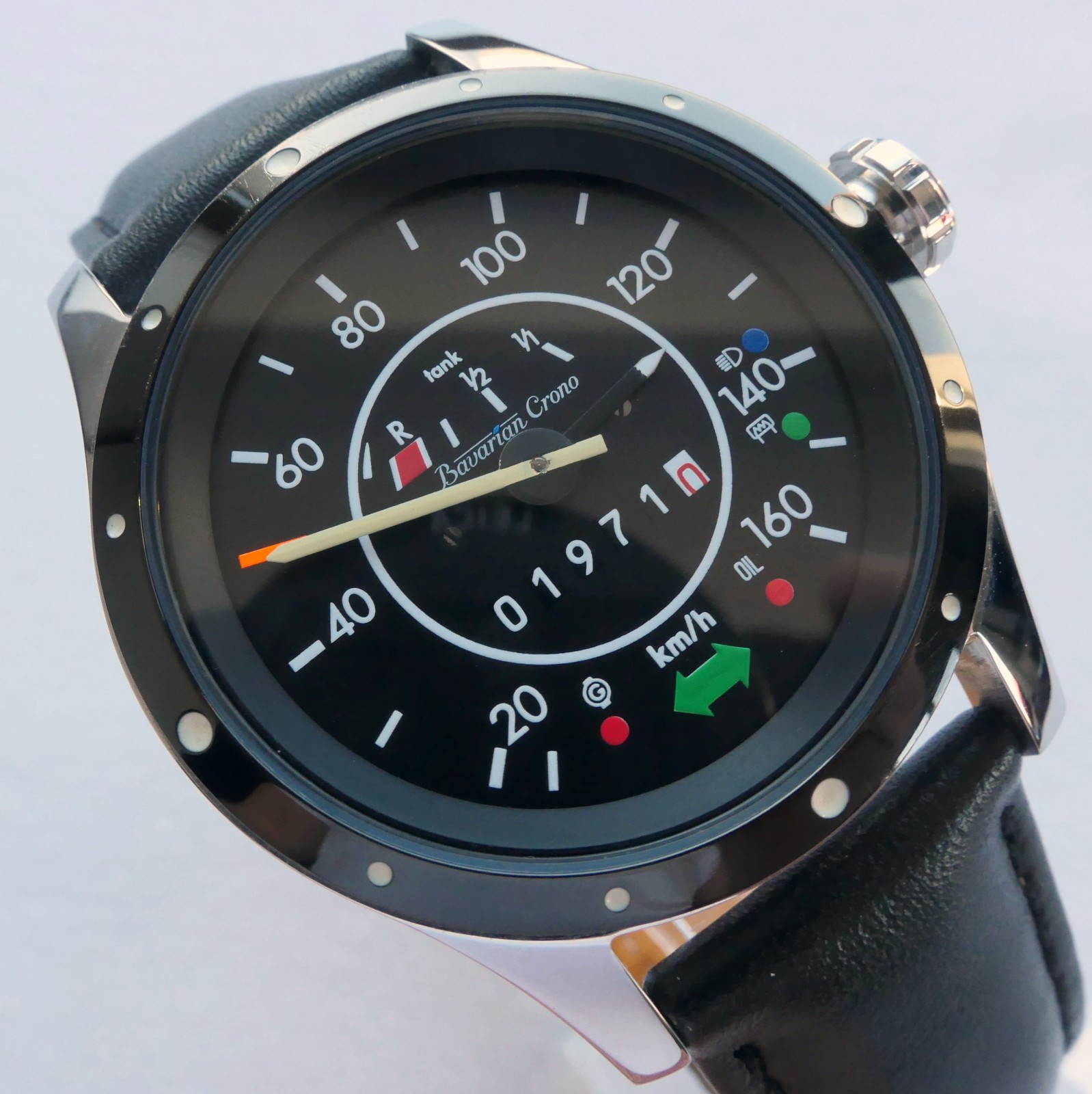 Volkswagen VW 1968 Beetle Bug Kafer Classic Speedometer Car Accessory Watch