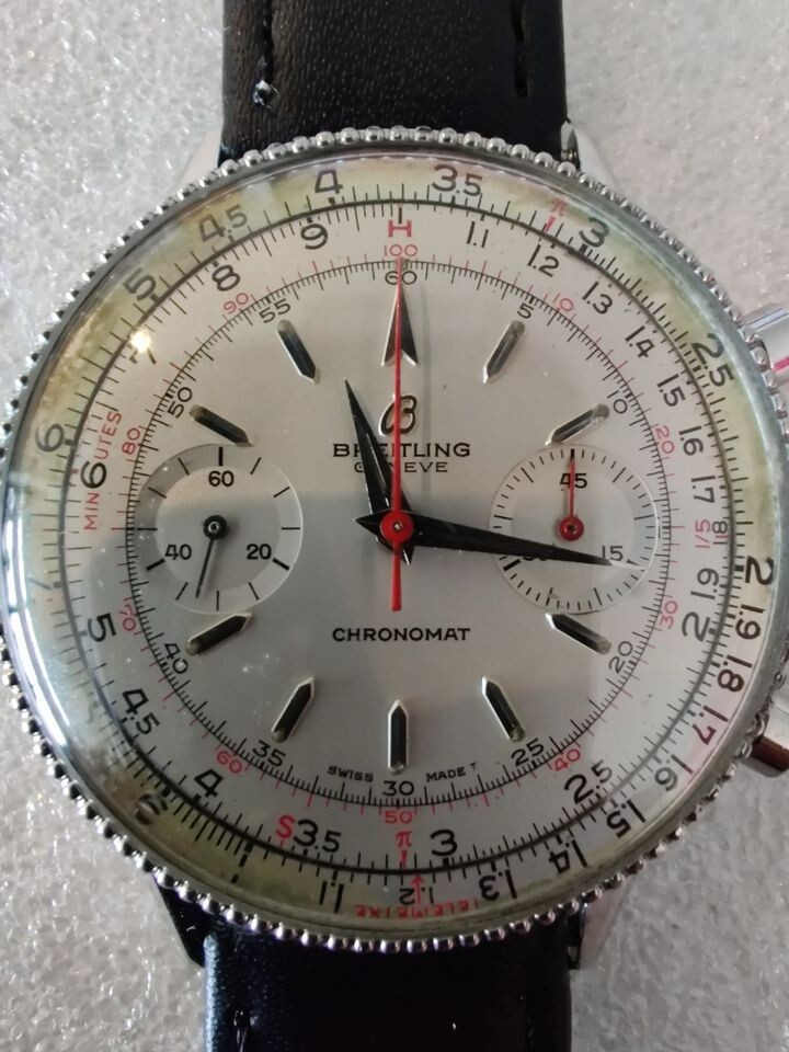 Vintage original 1st Gen 1960 Breitling Chronomat 808 Venus 175 Movement – RARE