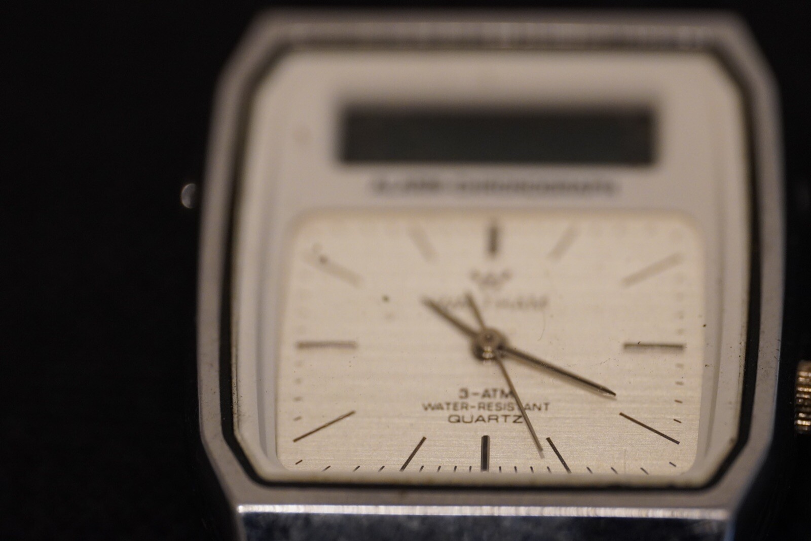 Vintage Waltham Alarm Chronograph 3 ATM Watch Japan XX002 Movement Repair E5.11