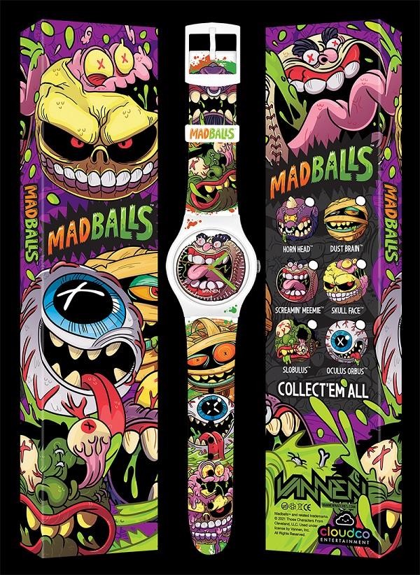 MADBALLS SCREAMIN MEEMIE LIMITED EDITION VANNEN WATCH