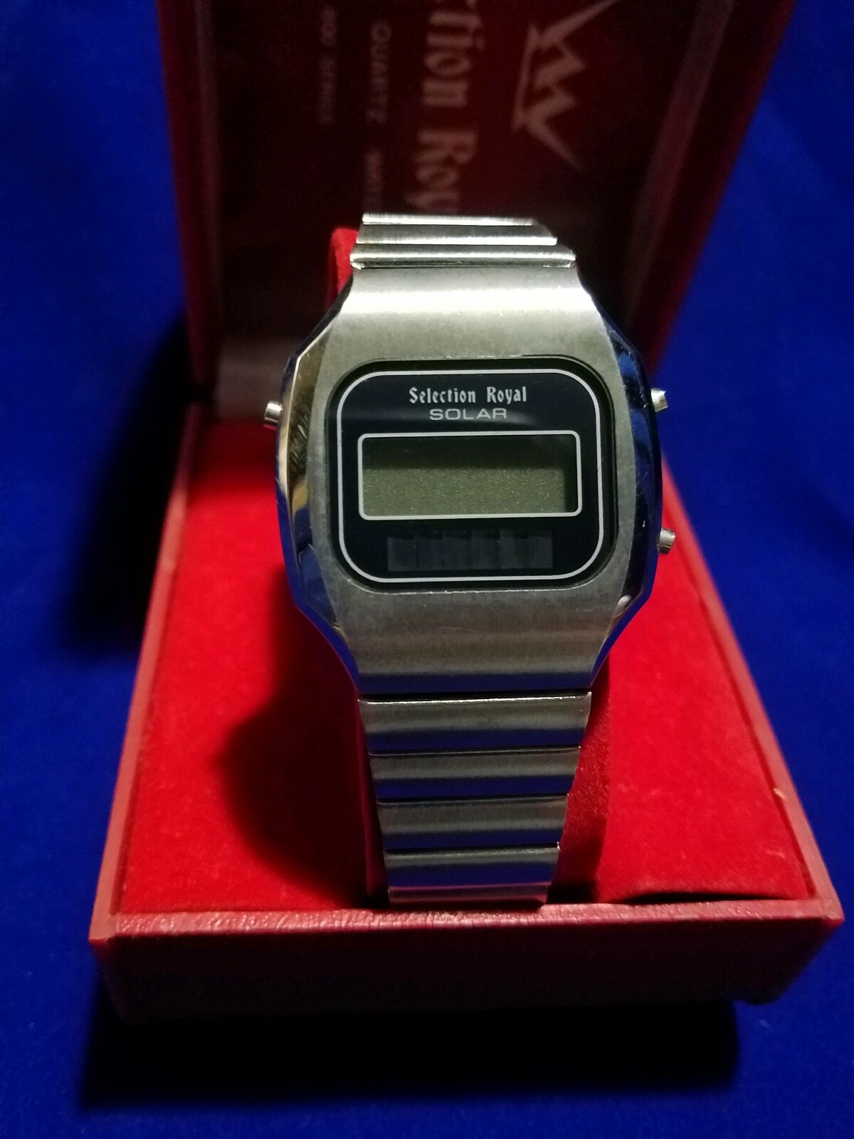 WATCH/NOT THIS PC/AS-IS/PARTS/VTG.70s/SELECTION ROYAL/B-SOLAR POWERED LCD QUARTZ