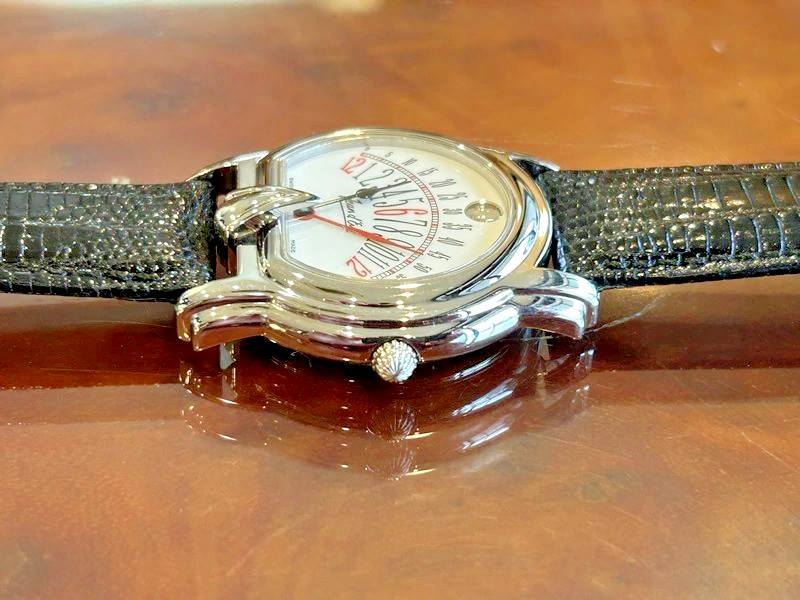 Jean d’Eve Sectora Automatic 655451BESAA Retrograde Silver Dial Swiss Watch Card
