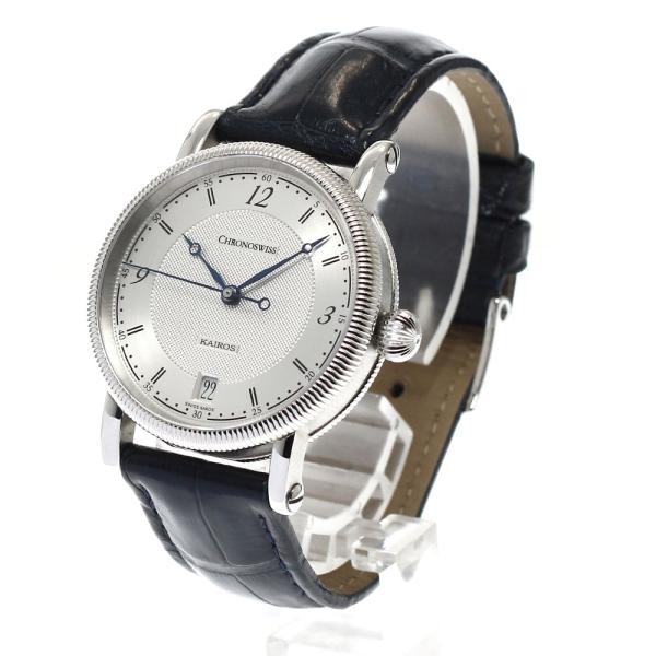 CHRONOSWISS KAIROS CH2043 34mm SS Silver #C19260