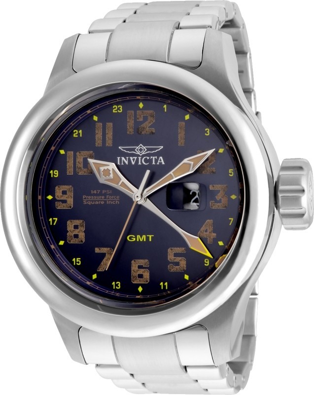INVICTA PRE-OWNED RUSSIAN DIVER WATCH 20227 53.5MM 515.24 QUARTZ 3 YEAR WARRANTY