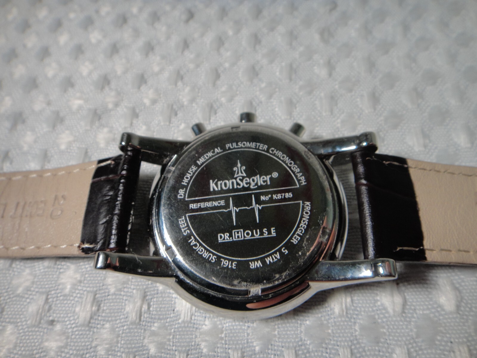 Dr. House KronSegler KS 785 Medical Pulsometer Chronograph Steel Green Watch