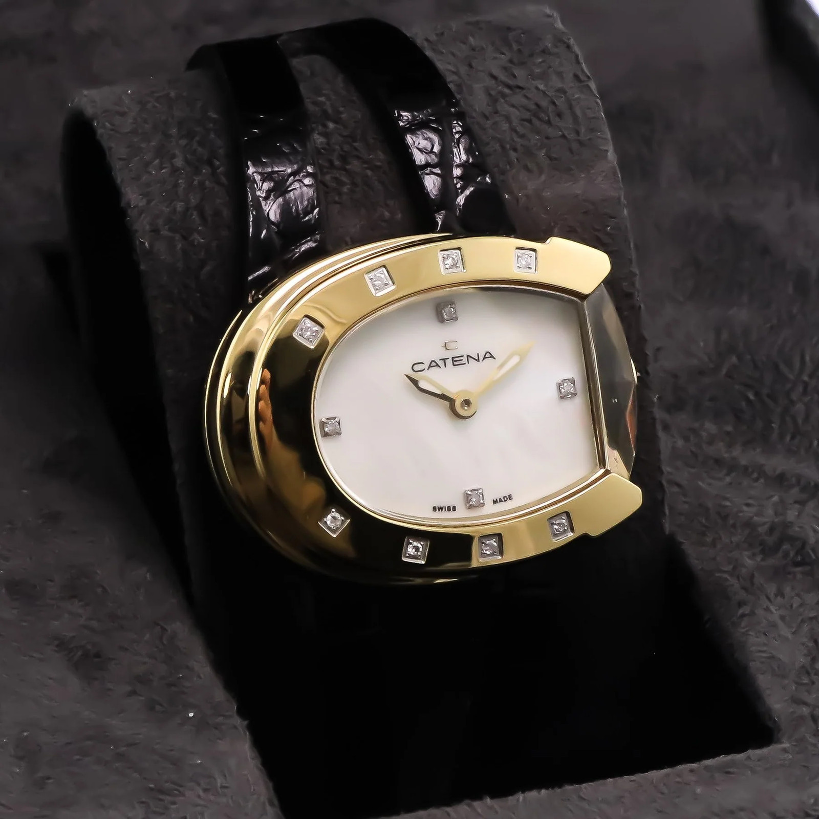 Catena – Swiss Diamond Watch – B001HCD11 Quartz 37mm B001HCD11 50 m (5 ATM /